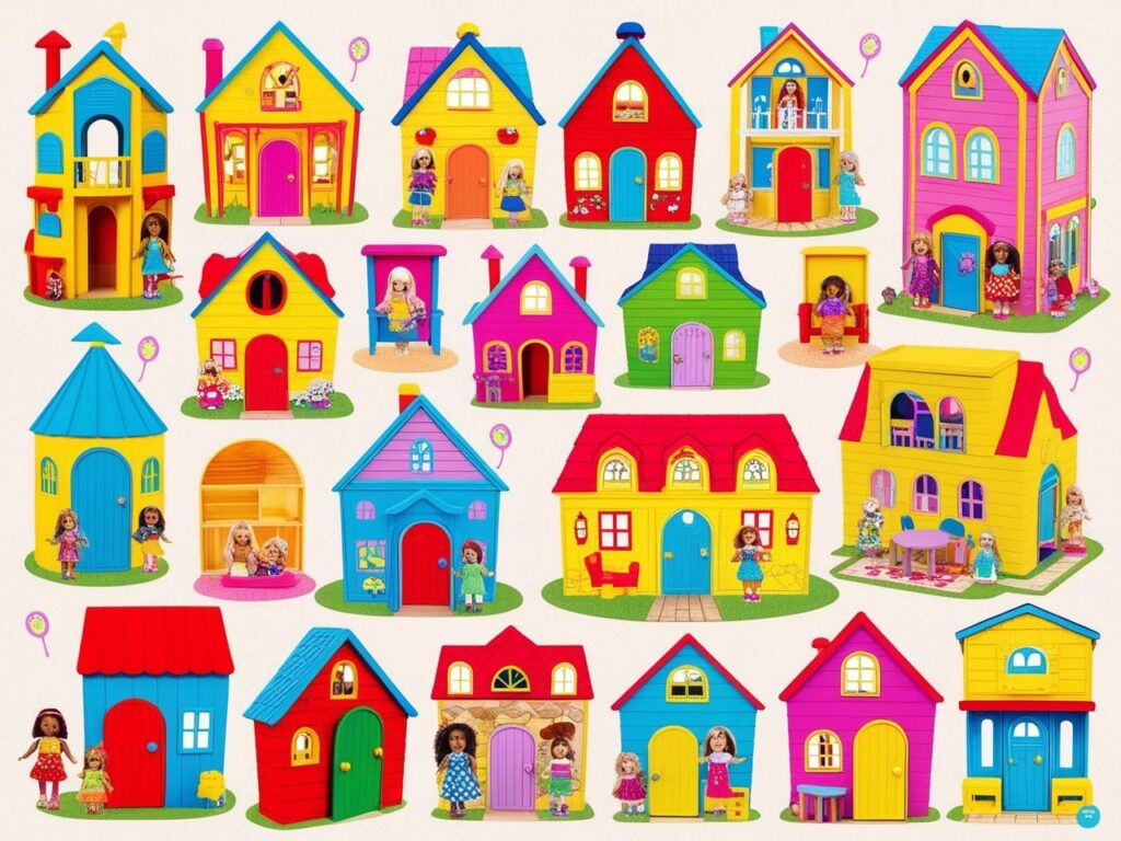 Dolls & Play Houses toys to learn kids