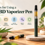 A CBD vaporizer pen is a battery-powered device designed for compatible CBD vape products. Most models contain a battery, heating element, and prefilled or replaceable cartridge.